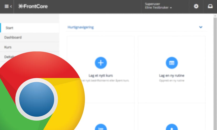 Derfor bør du bruke FrontCore i nettleseren Chrome