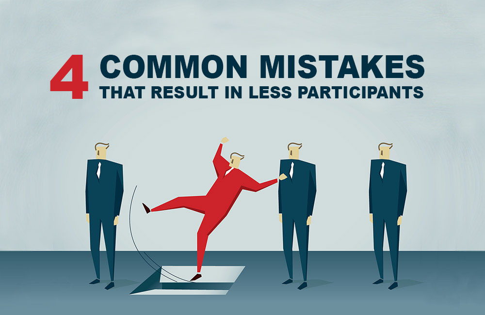 4 Common Mistakes Training Providers Make That Result in Less Participants