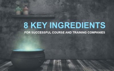 The 8 Key Ingredients for Successful Course and Training Companies