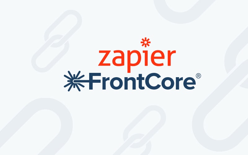 FrontCore Training Management System integrated with Zapier Automation