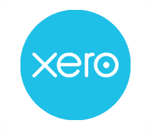 Xero logo representing the FrontCore-Xero integration for seamless training management and invoicing.