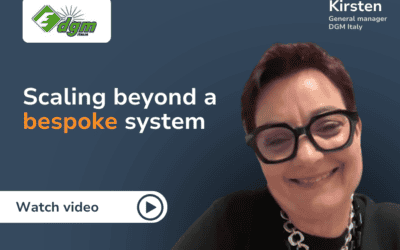 Scaling beyond a bespoke system: DGM Italy’s success story