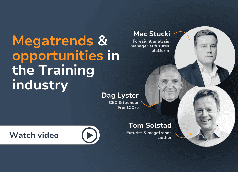 Megatrends & opportunities in the training industry
