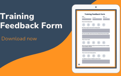 Training feedback form
