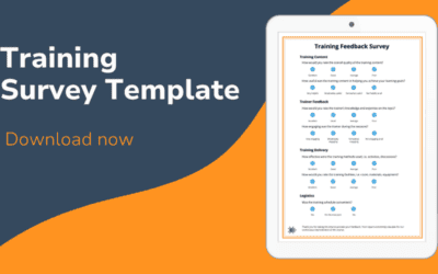 Training survey template